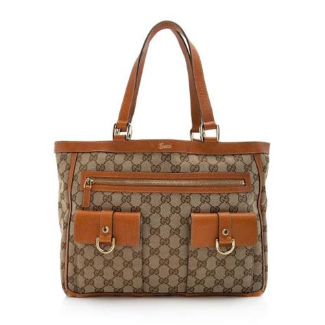 gucci abbey pocket tote shoulder bag